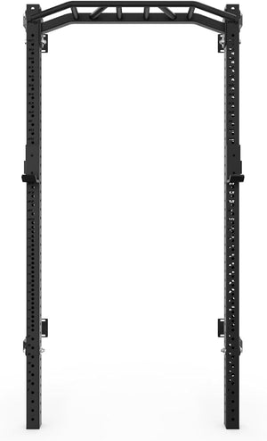 PRx Performance Profile® PRO Squat Rack 3x3 with Kipping or Multi-Grip Pull Up Bar, 89" or 95" Uprights As Seen On Shark Tank Wall Mounted Home Garage Gym Exercise System